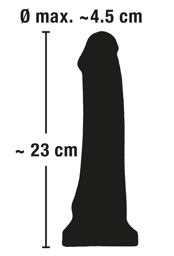 Dildo Realístico 23 cm com Ventosa | European Lover