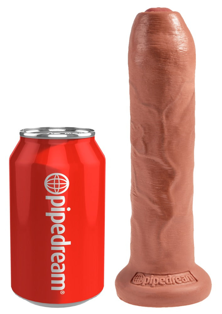 Dildo Realístico Uncut com Ventosa | King Cock