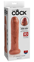 Dildo Realístico Uncut com Ventosa | King Cock