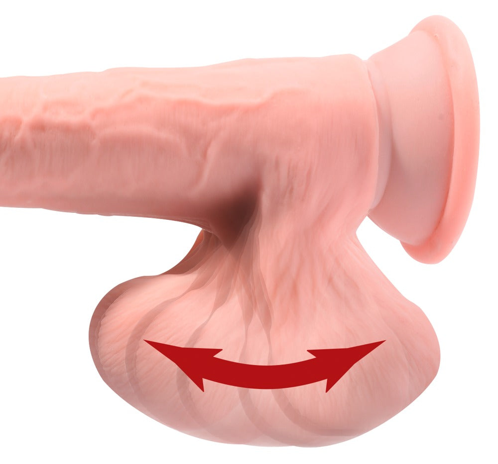 Pénis Realístico Tripla Densidade 22.9 cm com Ventosa | King Cock Plus