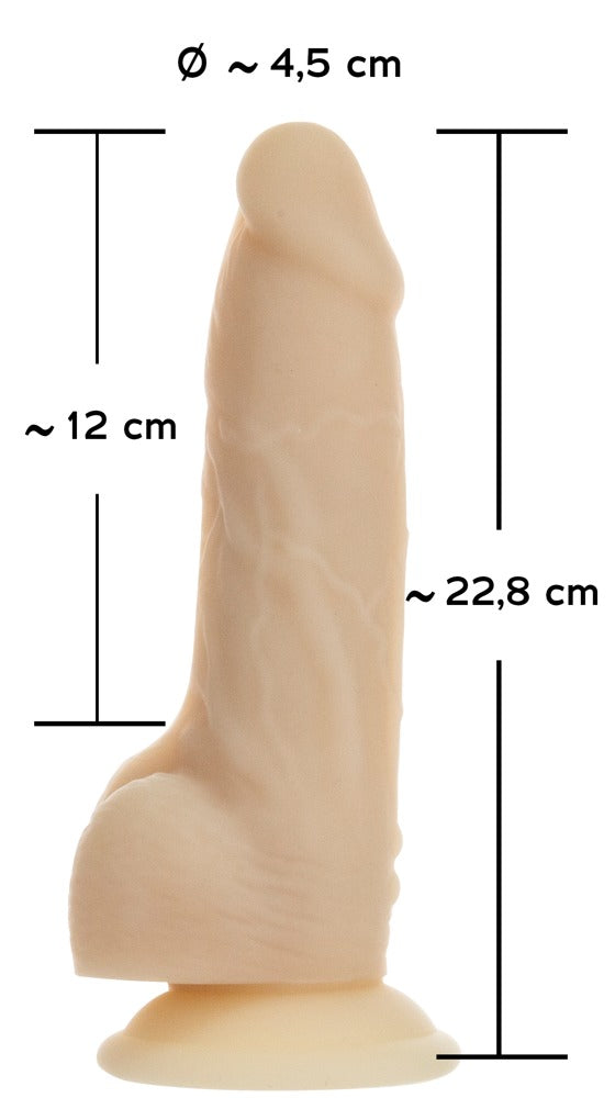 Vibrador Rotativo e Vibratório 7" Recarregável | Naked Addiction
