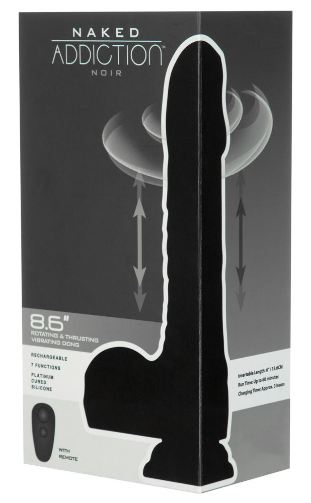 Vibrador Rotativo e de Impulso Recarregável com Controlo Remoto – 22,8 cm